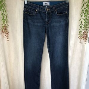 PAIGE PETITE Skyline Boot Cut Jeans